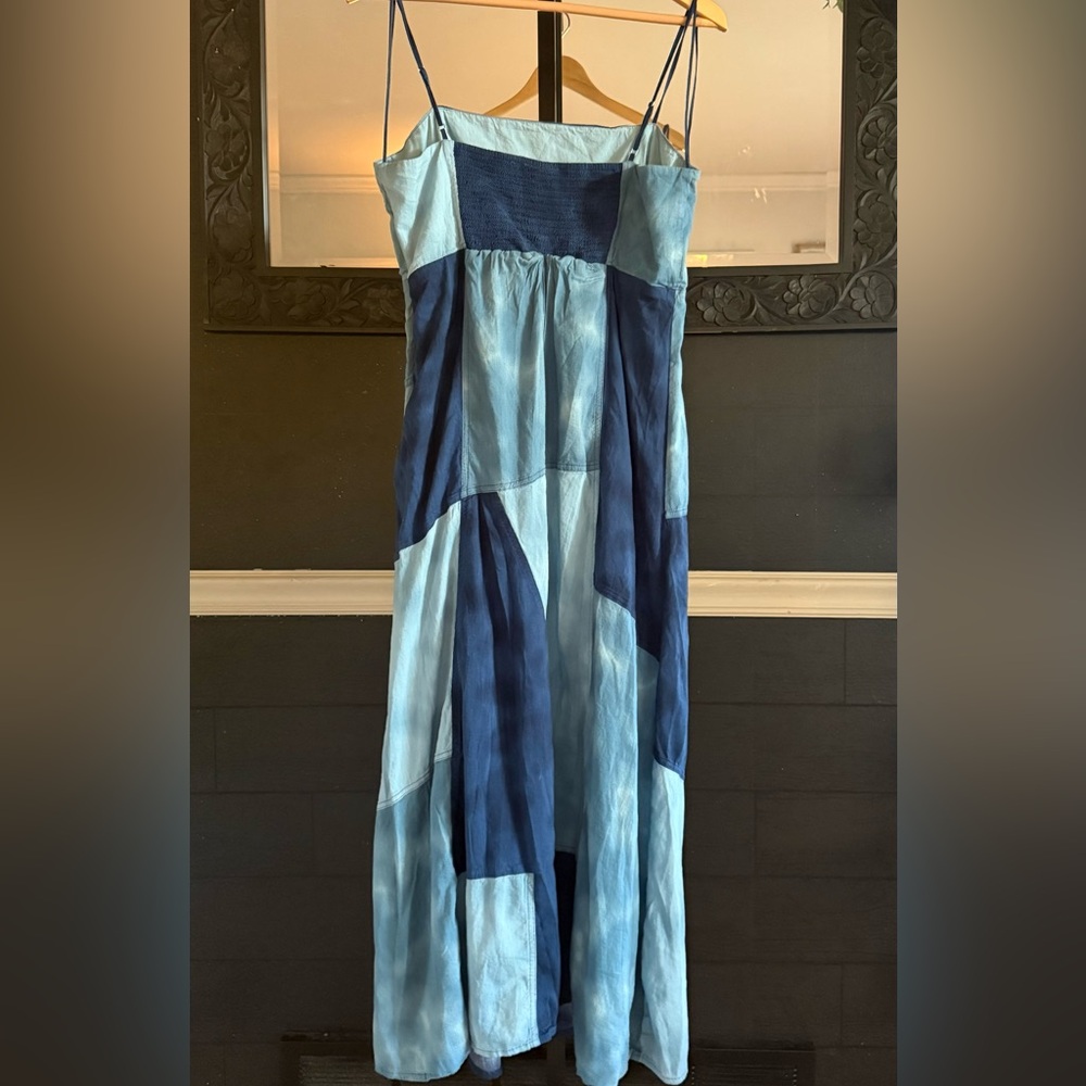 Gap Indigo Patchwork Maxi Dress - image 6